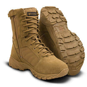 Smith & Wesson Breach 2.0 Side Zip 8" Boot in Coyote